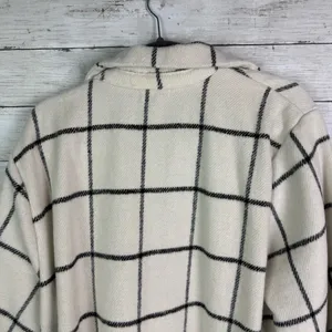 Melloday Plaid Open Front Jacket Size 2X thumbnail 5