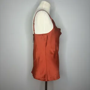 Blush- Rust Cowl Neck Cami thumbnail 2