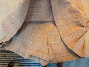 Brown and tan Altard state plaid skort thumbnail 2