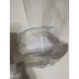 Beistle White Veil Cap Bridal Bachelorette Party Hat‎ with Roses Adjustable NEW thumbnail 5
