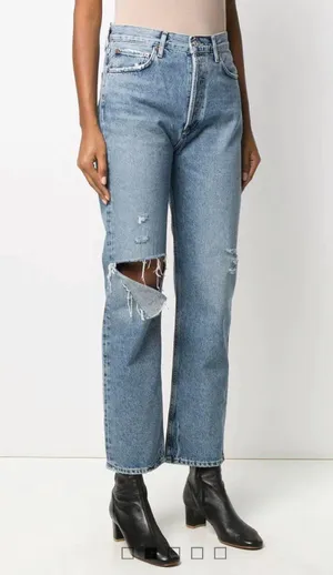 AGOLDE high Rise Pinch Jeans thumbnail 4