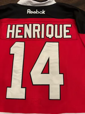 Devils Adam Henrique #14 Reebok Jersey Size 48 CCM Made in Canada NHL Hockey thumbnail 9