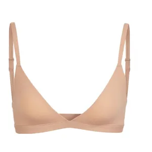 NWT SKIMS Fits Everybody Triangle Bralette‎ Ochre Size S thumbnail 2