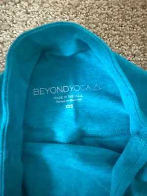 Beyond Yoga Leggings Spacedye Teal thumbnail 4