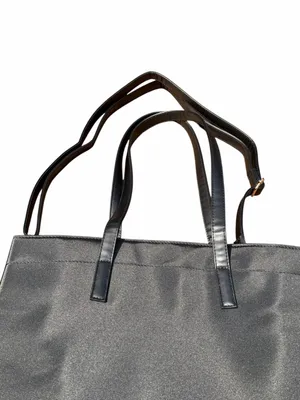 Versace Fragrances Large Tote Bag | Black & Turquoise with Dustbag NWOT thumbnail 3