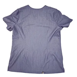 FIGS Technical Collection Casma Three Pocket Scrub Top Graphite Gray MEDIUM thumbnail 4