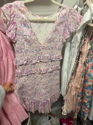 loveshack fancy smocked dress thumbnail 1