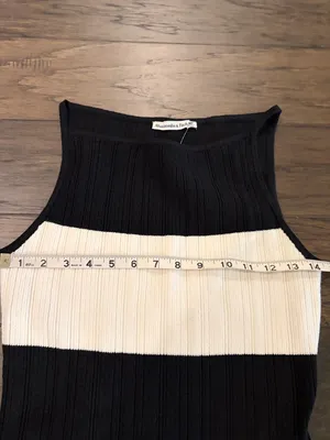New With Tags Abercrombie & Fitch Petite Summer Sweater Dress Sz MP thumbnail 5