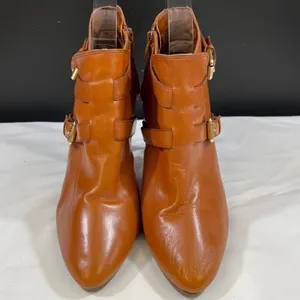 Lauren Ralph Lauren Lorelei Women's Brown Shoes/Heeled Boots Sz 8.5B SKU 5461 thumbnail 2
