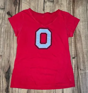 ohio state tee 40 Red Size XXL thumbnail 1