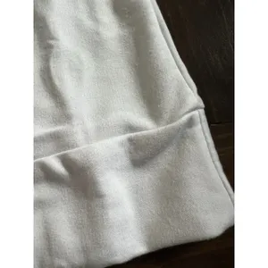 Women's XL‎ Lightweight Long Sleeve Sweatshirt Crewneck Ghost Halloween White thumbnail 4