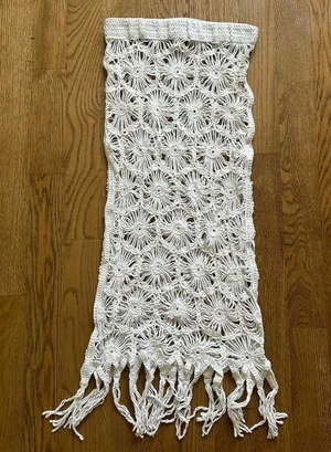 Bershka Crochet Maxi Coverup Skirt thumbnail 1