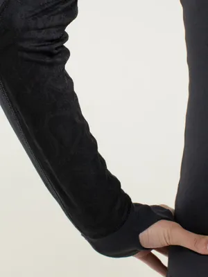 Lululemon Star Runner Long-Sleeve Black Half-Zip Athletic Top thumbnail 7