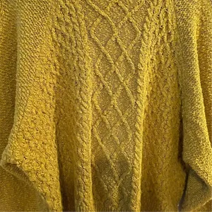 Lucky Brand Women's Cable Knit Crew Sweater Yellow Size S Casual Pullover‎ thumbnail 6