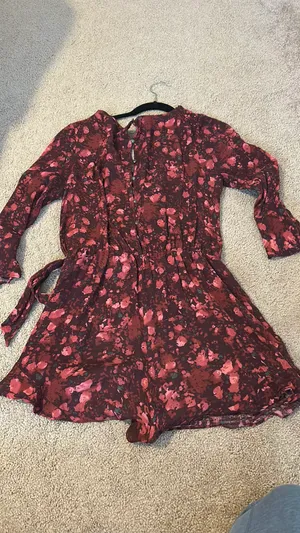 Free People Floral Romper thumbnail 8