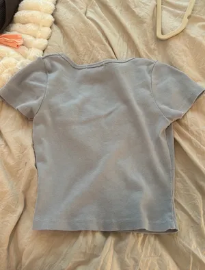 Blue Crop Top thumbnail 2