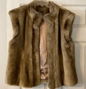 Madison size XL beautiful and so soft jacket /vest long 25” bust 36/38” thumbnail 1