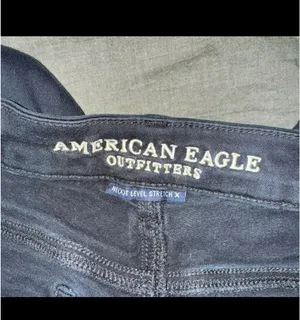 American Eagle Outfitters Jeans Skinny Black thumbnail 2