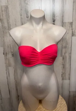 Victoria’s Secret Pink Strapless Bra Size 36D Push Up Convertible Strapless Bra thumbnail 1