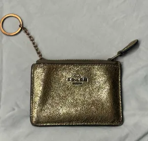 Coach Wristlet Wallet Gold thumbnail 1