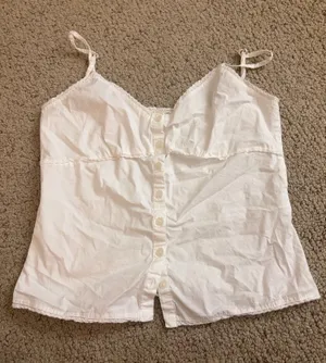 Brandy Melville Top Tank White thumbnail 1