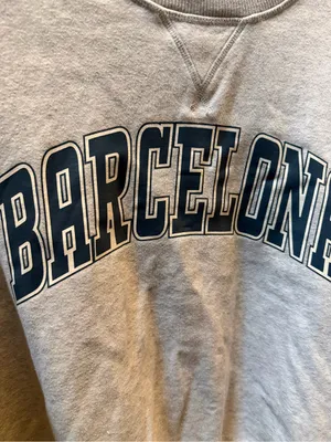 Size Small H&M Light Gray Crewneck Sweatshirt thumbnail 2