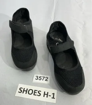 Womans Git-up Cozy Black Mesh Non Slip Breathable Safety Shoe Eu 36 Us 5.5-6 thumbnail 1