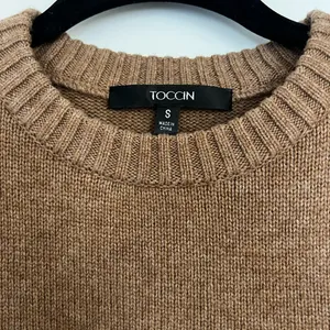 Toccin Short Sleeve Sweater Brown thumbnail 4