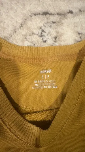 Aerie yellow oversized sweatshirt thumbnail 3