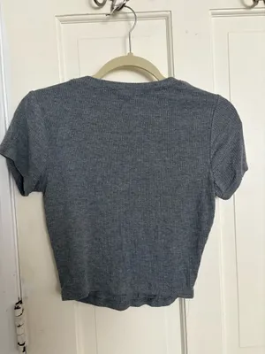 Bozzolo Crop Top Ribbed thumbnail 3