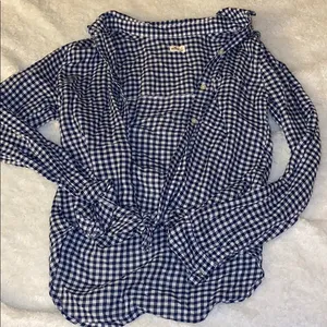 Hollister Front-Tie Flannel thumbnail 1