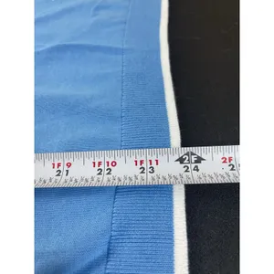Lands End Supima Cotton Sweater Small Blue Sailboat Nautical Coastal Preppy thumbnail 7