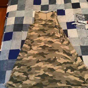 Old Navy Green Camo Sleeveless Dress thumbnail 7