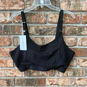 Mom Cozy Hands Free Nursing And Pumping Bra Black Soft XXL NEW With Tags thumbnail 2
