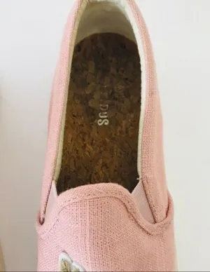 Soludos Dusty Pink Llama Slip On‎ Sneakers Shoes 8 thumbnail 4