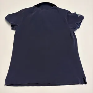 Ralph Lauren Polo Shirt Womens L Navy US Open Big Pony Short Sleeve Cotton thumbnail 4