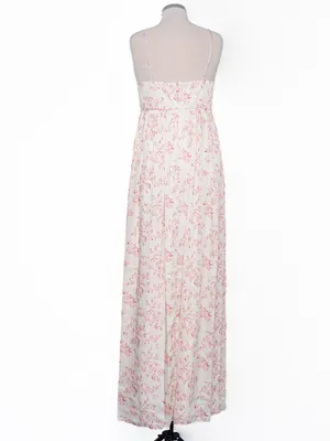SACHIN‎ & BABI - Jessica Gown Rouge Watercolor Floral Gown thumbnail 3