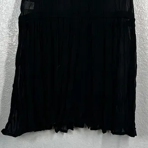S Dress Babydoll Lace Sheer Minidress, 90s Grunge Slip Whimsy Goth Dark Regency thumbnail 7