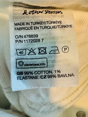 & Other Stories White Straight-Leg Jeans thumbnail 8