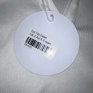 Princess Polly Cori Top in Cream Size 2 New with tag thumbnail 10
