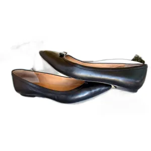 Marc by Marc Jacobs Pointed Toe Bow Flats Black Size US 7.5 EU 38 thumbnail 5