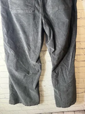 American Eagle Outfitters women’s Corduroy Wide-Leg Pants in Charcoal Gray 12 thumbnail 5