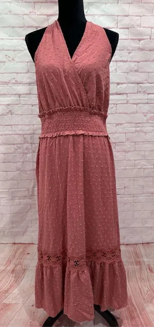 Fashion women summer long‎ dress beach size xl thumbnail 1