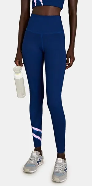 Electric & rose navy leggings Size M thumbnail 1