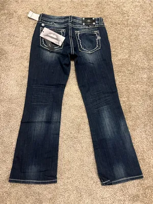 Miss Me jeans Y2k low rise boot cut NWT RARE size 31 thumbnail 8