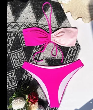 Boutique Colorblock three pieces set pink thumbnail 6