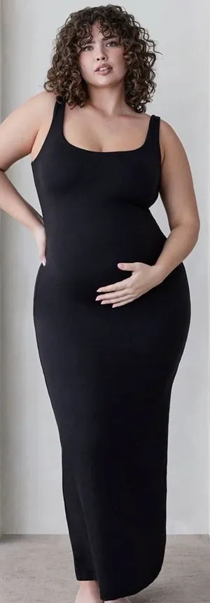Bumpsuit Elle Dress Black Maxi Tank Sleeveless Womens Size S thumbnail 1