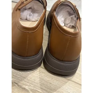 NEW Cliffs by White Mountain Flow Brown/Smooth Gold Buckle Loafer Women Size 10 thumbnail 5