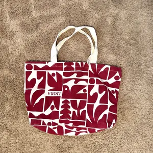Vuori Limited Edition Cody Hudson abstract print canvas tote BT 3622 thumbnail 3