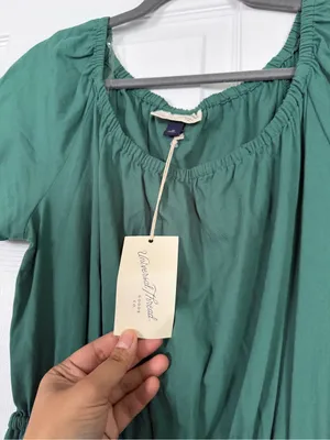 Universal Threads Teal Green Cut out Detail Maxi Dress thumbnail 3